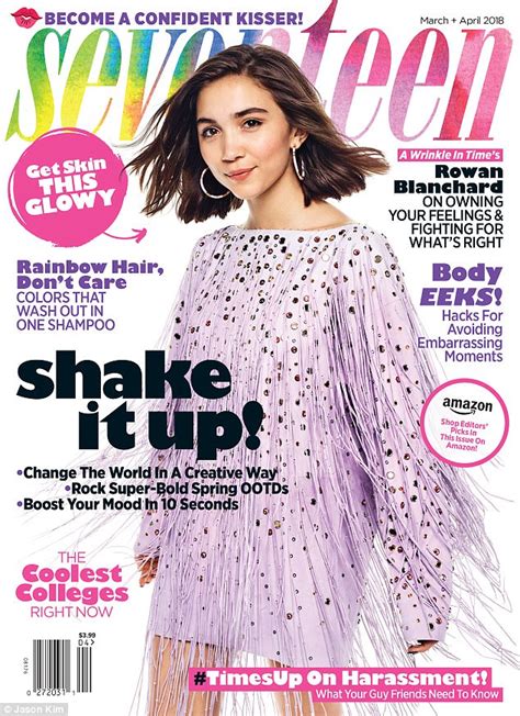rowan blanchard and storm reid on the cover of seventeen daily mail online