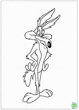 Coyote Coloring Pages Wile Drawing Wylie Printable Cartoon Dinokids Looney Tunes Color Simple Baby Kids Howling Tattoos Print Easy Cartoons sketch template