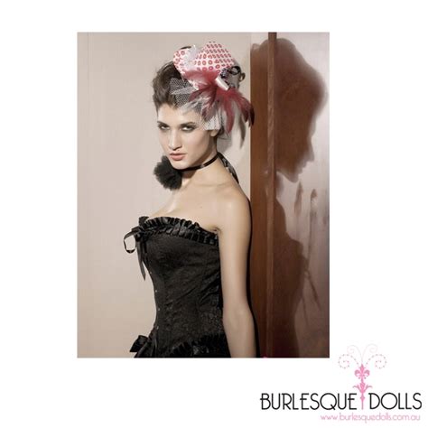 black lace up corset burlesque dolls