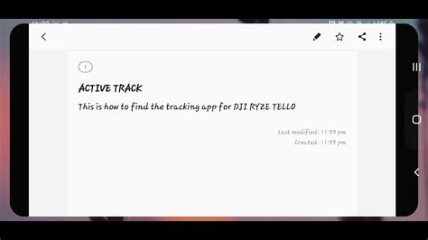 dji ryze tello active track install guide youtube