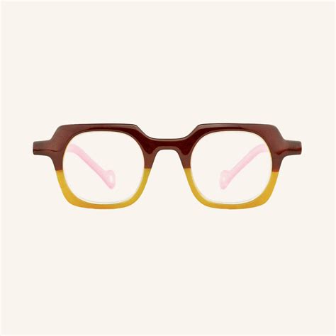 geometric squared reading glasses k eyes