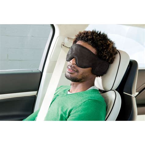 Ta Mskv100bk Travel Vibration Massage Eye Mask With Built In Headphones