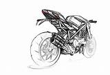 Ducati Streetfighter Wallpapers Panigale 1098 Motorbike Disegno Pencil Dibujada Nasce Rossa Borgo Folleto Grefusa Paquete Acompanando Salvato Silencio Motoplanete sketch template