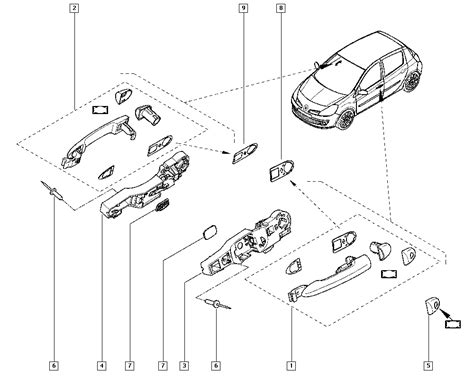 car door handle parts diagram img abhay