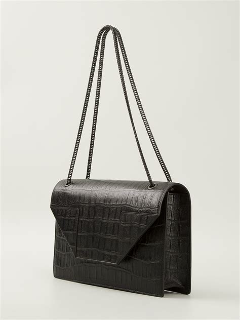 Lyst Saint Laurent Medium Betty Shoulder Bag In Black