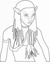 Avatar Coloring Pages Printable Print Getcolorings Color sketch template