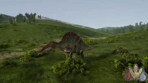 isle spinosaurus  running footsteps updated showcase youtube