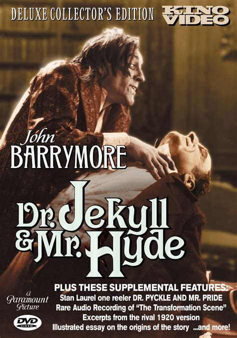 Review John S Robertson’s Dr Jekyll And Mr Hyde On Kino Lorber Dvd