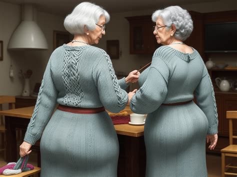 Picture Size Conversion Grandma Wide Hips Big Hips Gles Knitting