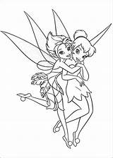 Coloring Tinkerbell Pages Periwinkle Sister Library Clipart sketch template