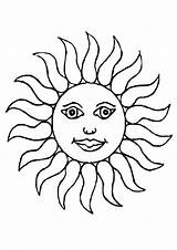Sonne Coloring Soles Ausmalbild Bebeazul Letzte Malvorlagen sketch template