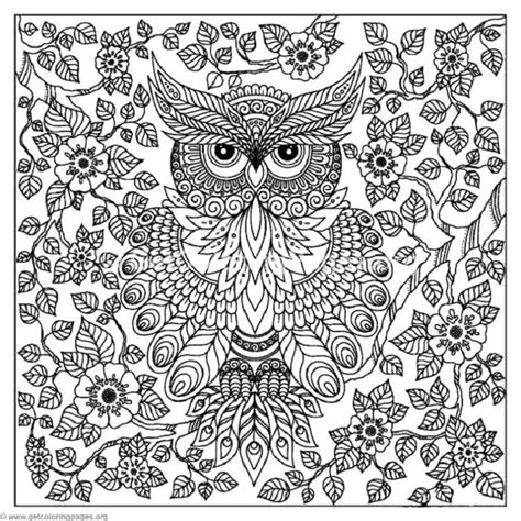 abstract owl coloring pages owl coloring pages abstract owl