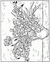 Gogh Kleurplaten Irissen 1890 Malvorlage Pintor Iris Coloringhome Opere Irises Starry Adulti Pagine Sternennacht Sunflowers Kleurplaatjes Art65 Abrir Afkomstig sketch template