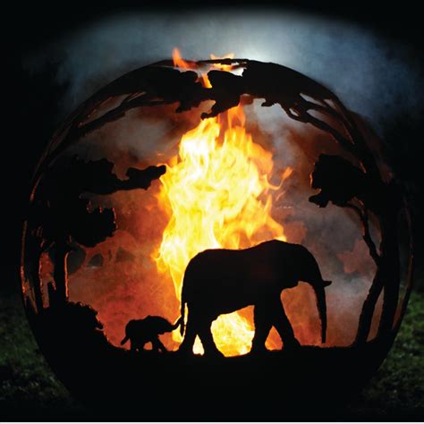 the firepit company africa a bell spherical fire pits