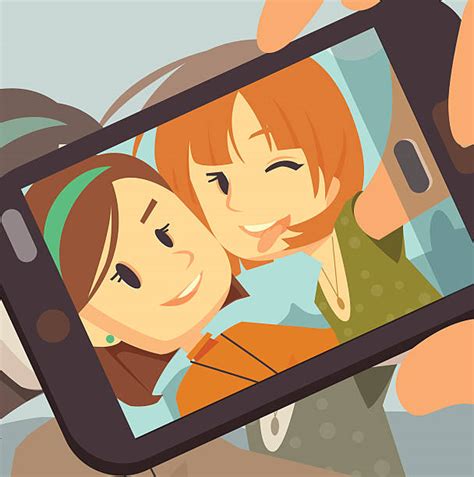 best selfies illustrations royalty free vector graphics and clip art