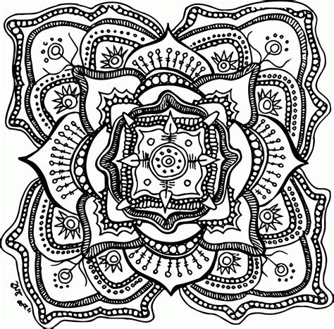 printable coloring pages  adults advanced