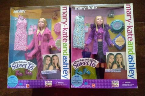 mary kate and ashley dolls sweet 16 birthday 2001 mattel olsen twins