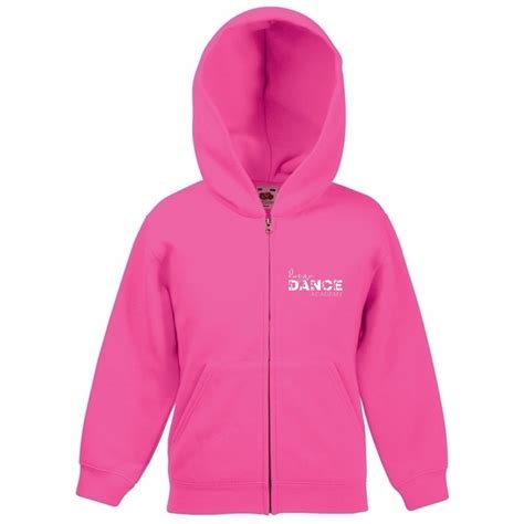 zipped pink hoodie doogan dance academy