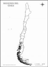 Chile Regiones Imprimir Mapas Completar sketch template