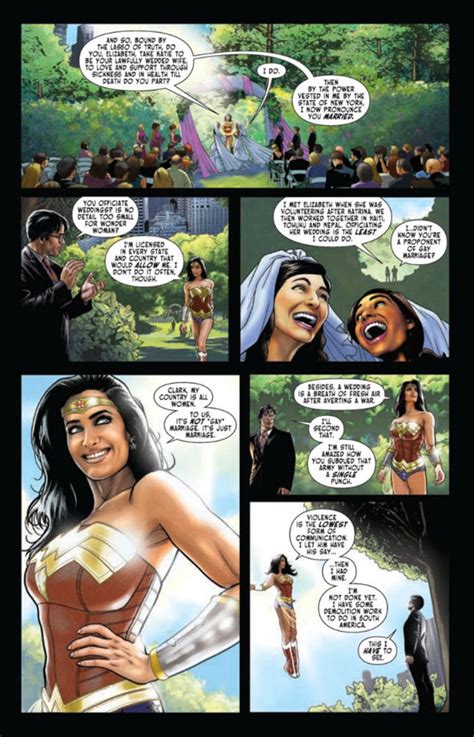 Wonder Woman Officiates Gay Wedding—look E News