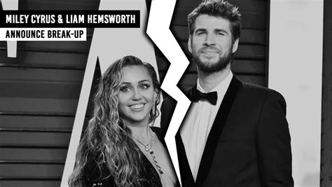 miley cyrus and liam hemsworth announce divorce