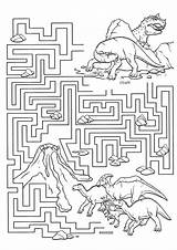 Dinosaur Maze Mazes Kids Coloring Activities Dino Pages Dinosaurs Worksheets Central Eu Amazonaws S3 Visit sketch template