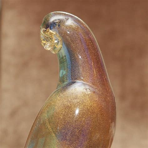 1960s Vintage Opalescent Murano Glass Bird Figurines A Pair Chairish