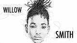 Willow Smith Drawing sketch template