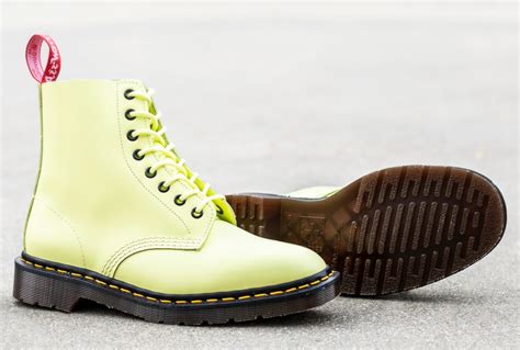 dr martens  undercovers  boots   summery pastels footwear news