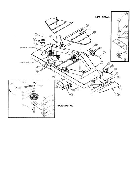 swisher   pull  mower belt diagram wiring site resource