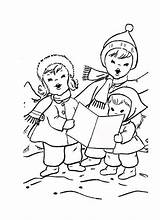 Coloriage Maternelle Carols Ausmalbild Weihnachtslieder Ausmalbilder Singen Canti Colindat Colorat Natalizi Desene Singende Sing Flintstones Messiah Mele Carolers Maui sketch template