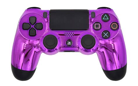 ps pro chrome purple custom modded controller
