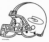 Coloring Pages Helmet Football Packers Bay Drawing Nfl Green College Bike Printable Alabama Helmets Stormtrooper Logo Soccer Halo Packer Getcolorings sketch template