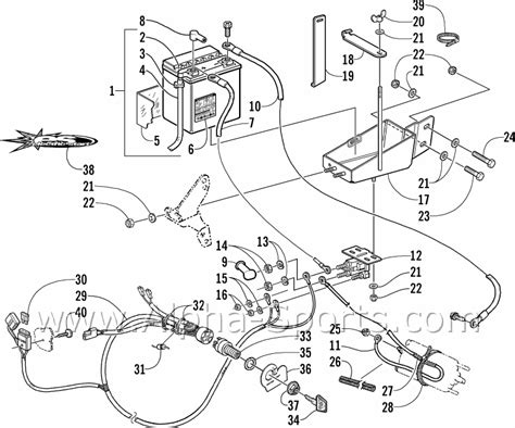 arctic cat atv parts diagram wiring diagram