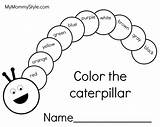 Hungry Caterpillar sketch template