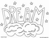 Coloring Pages Dream Printable Doodle Word Words Quotes Kids Alley Color Print Cool Doodles Colouring Sheets Wisdom Quote Honesty Things sketch template