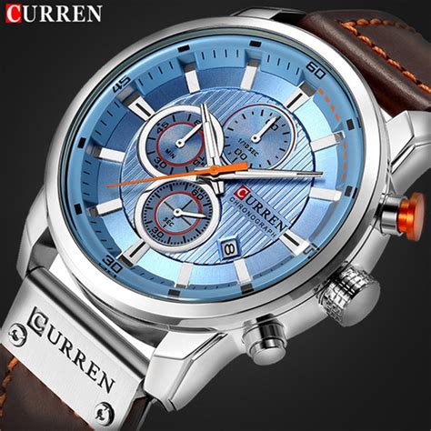 buy curren watch top brand man watches with