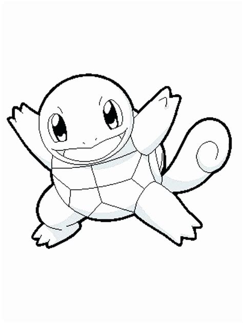 squirtle pokemon coloring page lovely pokemon  coloring pages
