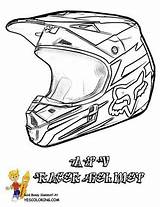 Coloring Dirt Bike Helmet Drawing Motocross Tattoo Pages Helmets Template Choose Board Helment sketch template