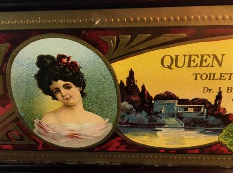 Lot Antique Queen Beauty Toilet Soap Dr J B Lynas And Son Label Framed