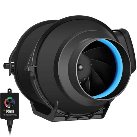 ipower growlight    cfm inline duct fan  variable speed
