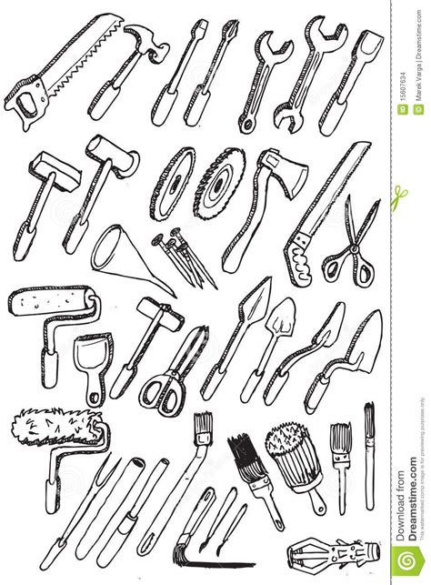 tools clipart drawing  getdrawings