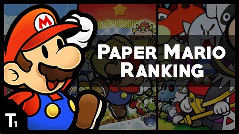 ¿cual Es El Mejor Paper Mario Ranking Youtube