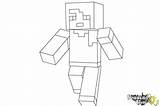 Alex Minecraft Drawing Coloring Draw Pages Drawings Paintingvalley Template Sketch sketch template