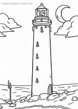 Leuchtturm Malvorlage Malen Ausmalen Ausdrucken Nordsee Vorlagen Ausmalbild Uschi Leuchttürme Malbuch Siehst Pinnwand Deko365 sketch template