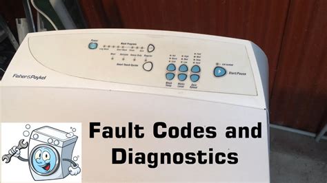 reading fault codes  diagnostics  fisher paykel smart drives youtube