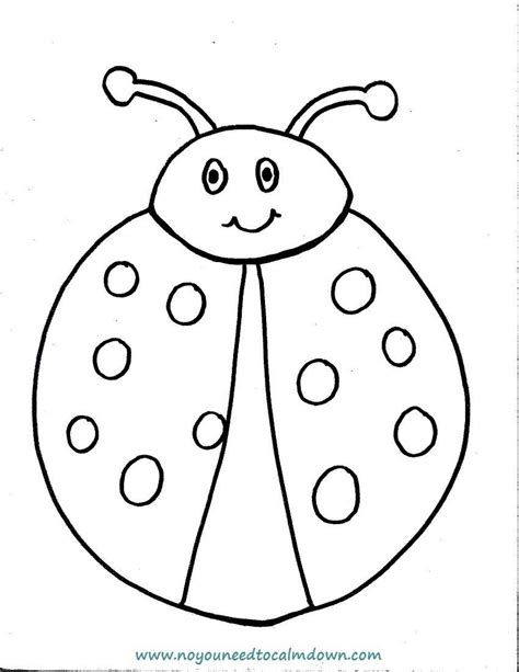 printable ladybug coloring pages  getcoloringscom