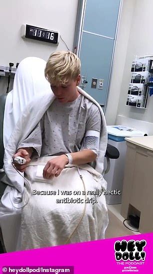 Jack Vidgen Hospitalised After An Eye Watering Sex Act Daily Mail Online