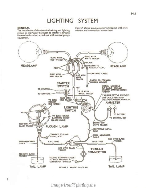 massey ferguson  wiring diagram