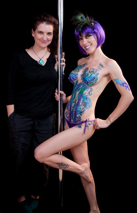 Big Glitter Body Tattoos Body Painting That Blings